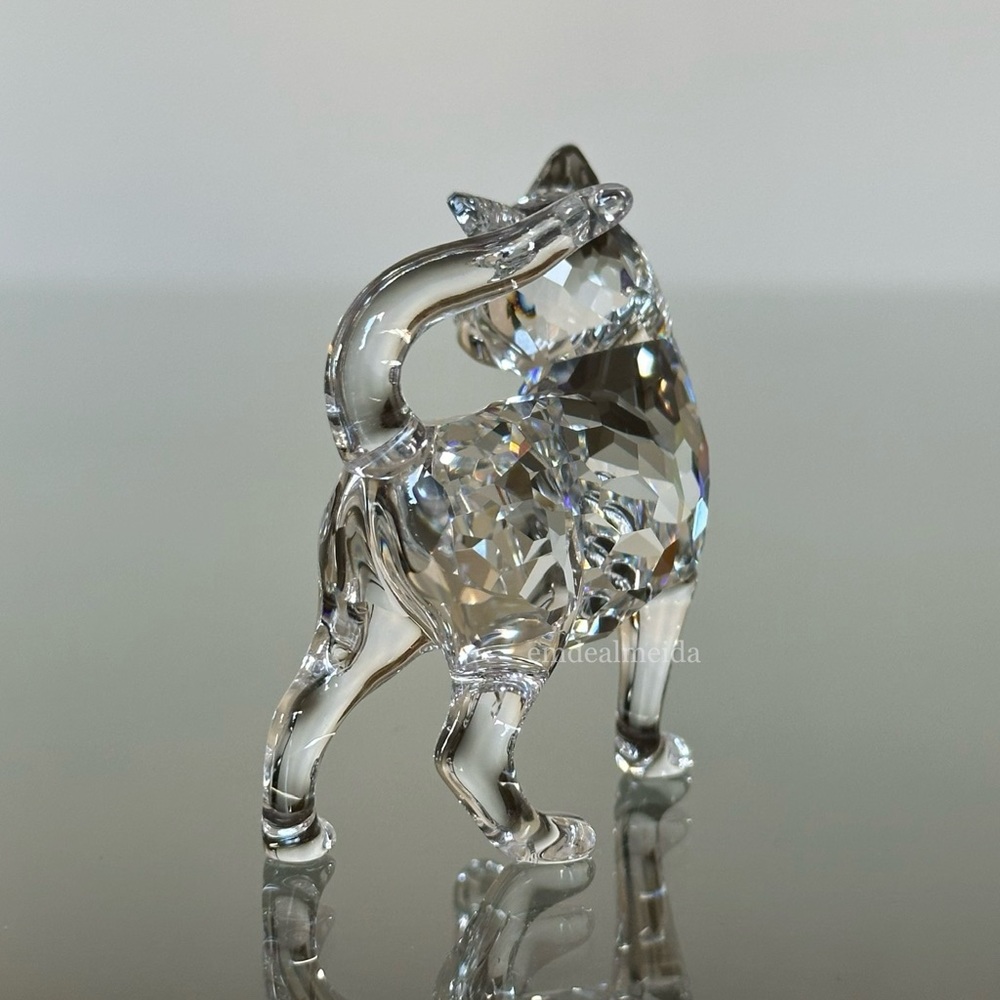 SOLD - Swarovski Crystal The Peaceful Countryside Mother Cat Standing 861914 - Picture 7 of 11